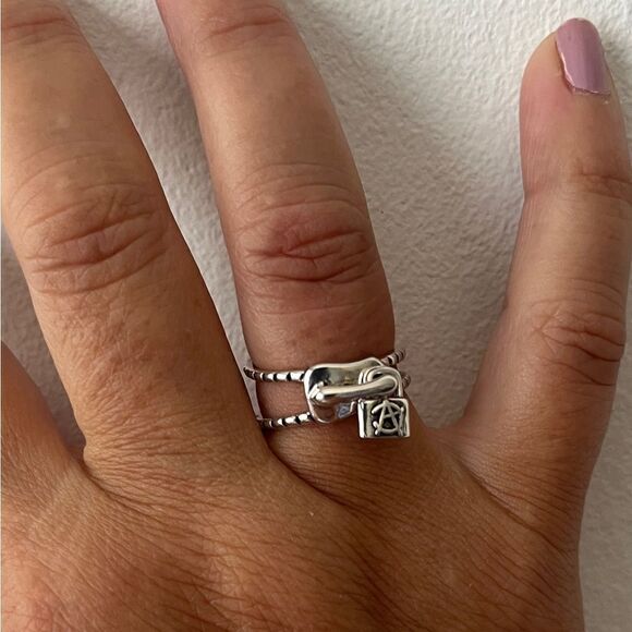 The zip it ring in 925 silver - Picture 4 of 8